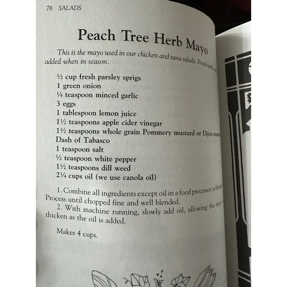 The‎ Peachtree Tea Room Cookbook by Pedregon, Cynthia Collins (D) HCDJ